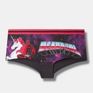 Torrid Deadpool Cotton Mid-Rise Boyshort Panty